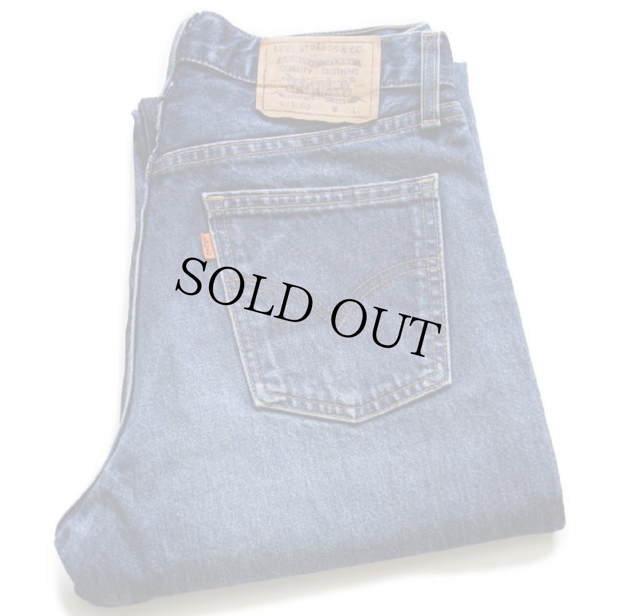 画像1: 90s ベルギー製 Levi'sリーバイス 615 デニムパンツ w32 L34★ユーロ (1)