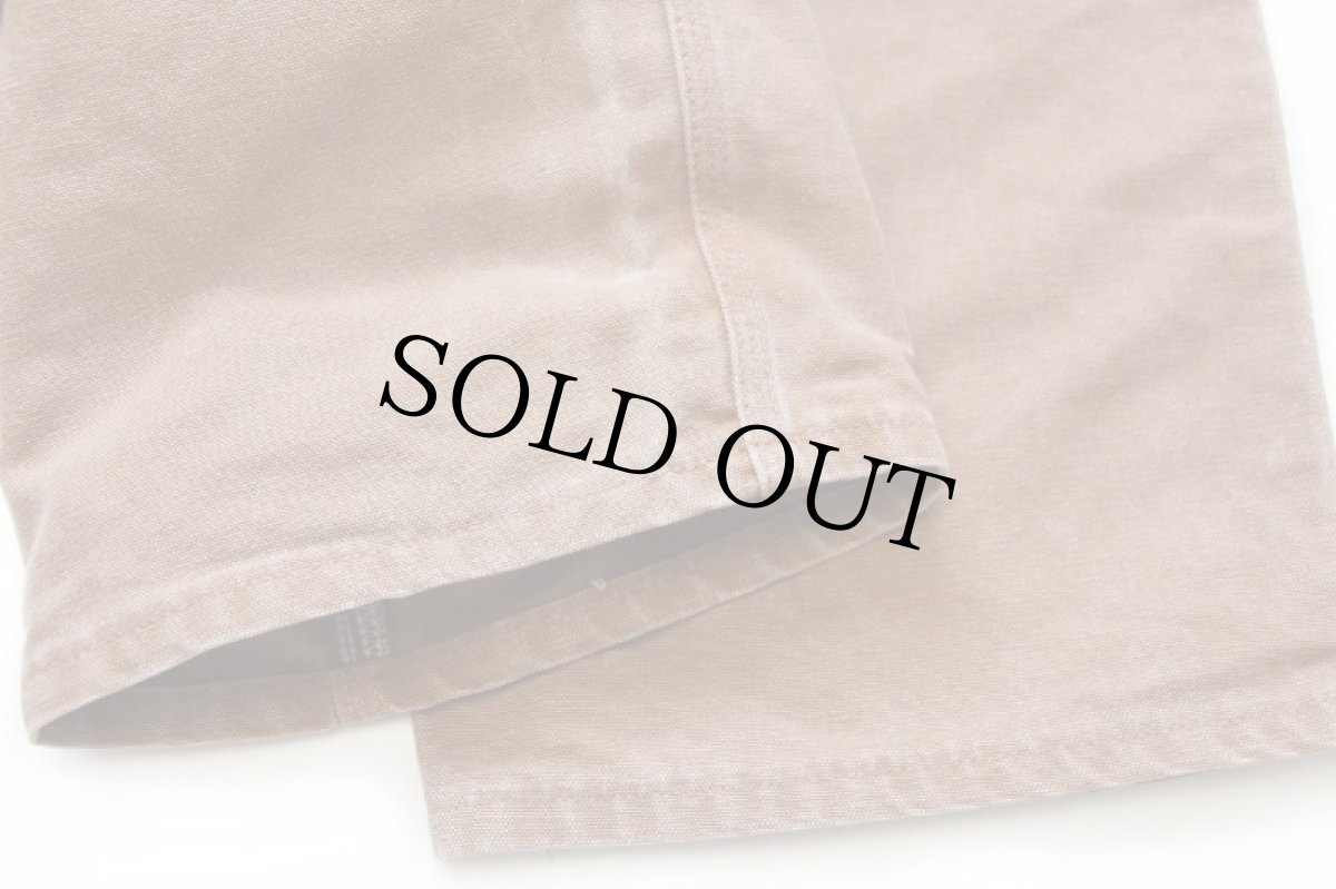 画像8: 00s USA製 carharttカーハート ダック地 ペインターパンツ 茶 w36 L30 (8)