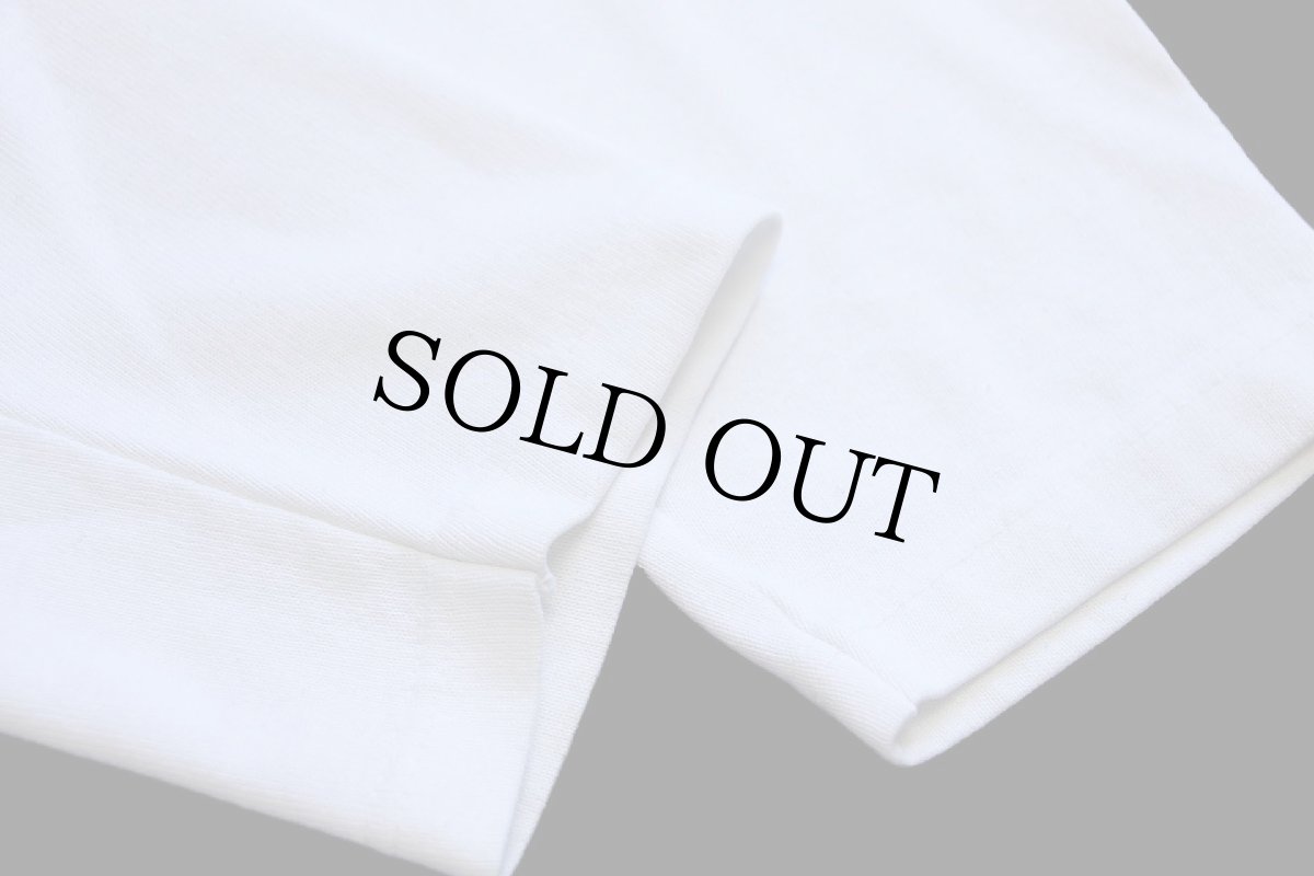 画像6: 90s USA製 RUSSELLラッセル HOPKINS Vネック フットボールTシャツ 白 XXL★特大 (6)