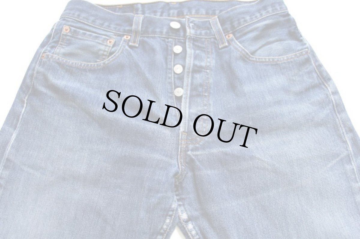 画像4: 00s ポーランド製 Levi'sリーバイス 501 デニムパンツ ヒゲ w31 L32★112 ユーロ (4)