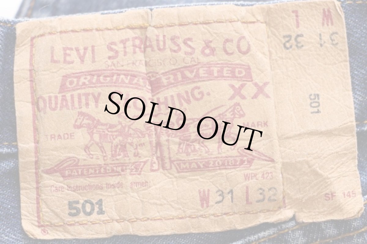 画像6: 00s ポーランド製 Levi'sリーバイス 501 デニムパンツ ヒゲ w31 L32★112 ユーロ (6)