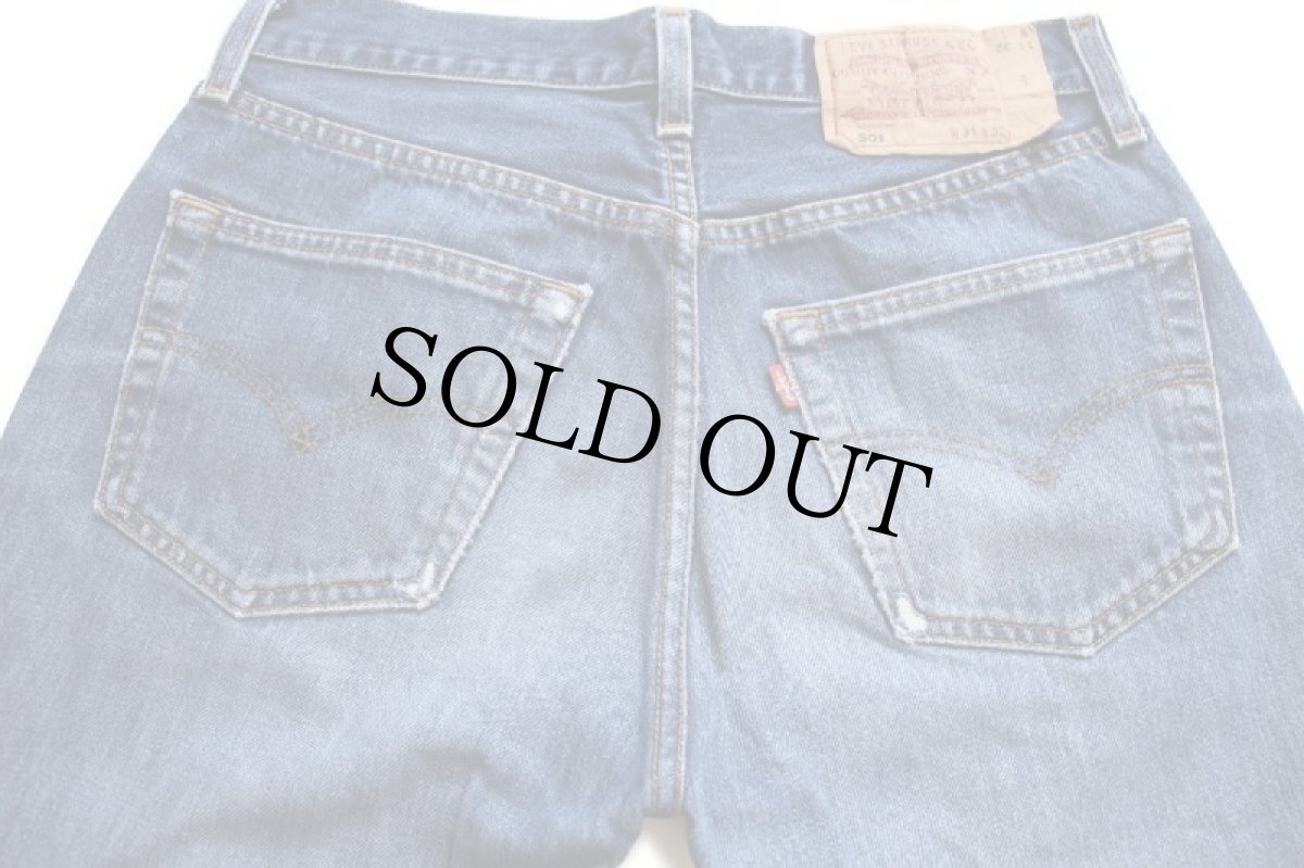 画像5: 00s ポーランド製 Levi'sリーバイス 501 デニムパンツ ヒゲ w31 L32★112 ユーロ (5)