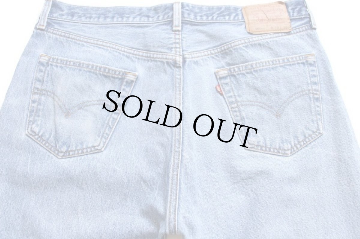 画像5: 90s USA製 Levi'sリーバイス 501 デニムパンツ w38 L34★120 (5)