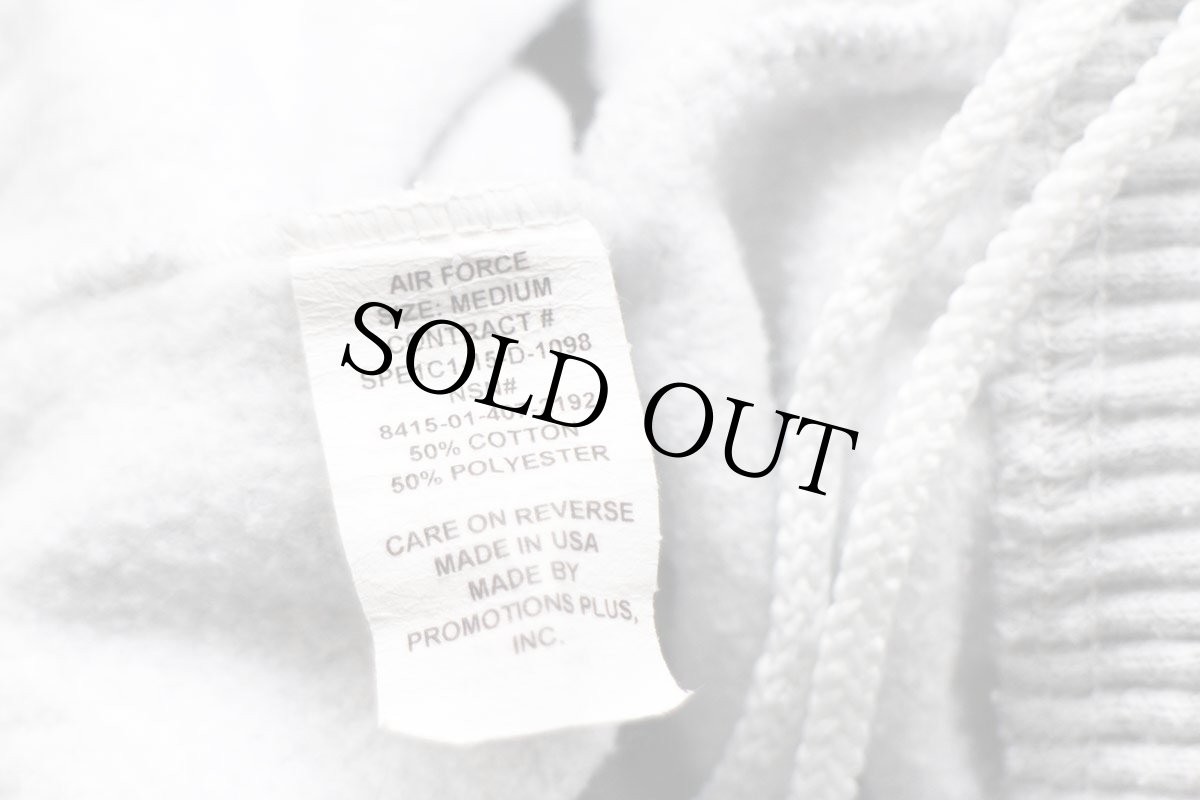 画像6: 15 USA製 米軍 U.S.AIR FORCE トレーニング スウェットパンツ 杢ライトグレー M (6)