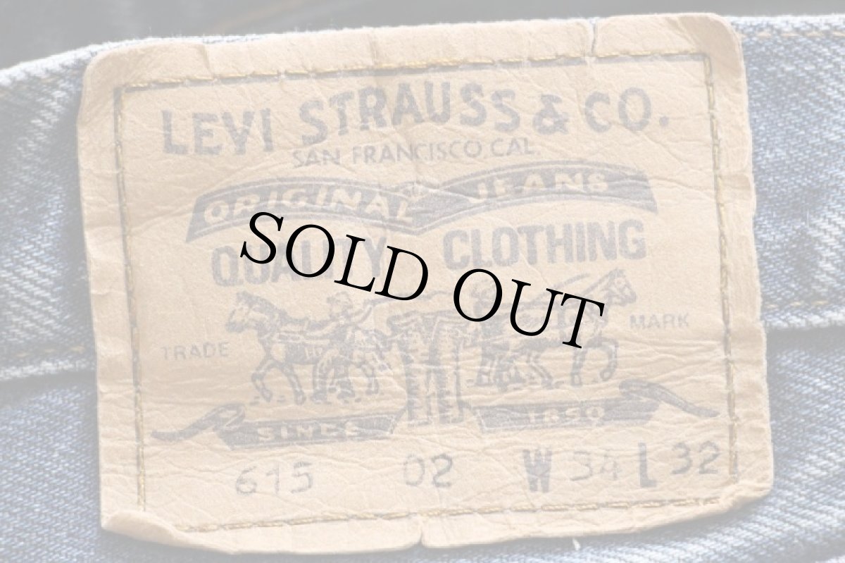 画像6: 90s ハンガリー製 Levi'sリーバイス 615 デニムパンツ ヒゲ w34 L32★ユーロ (6)