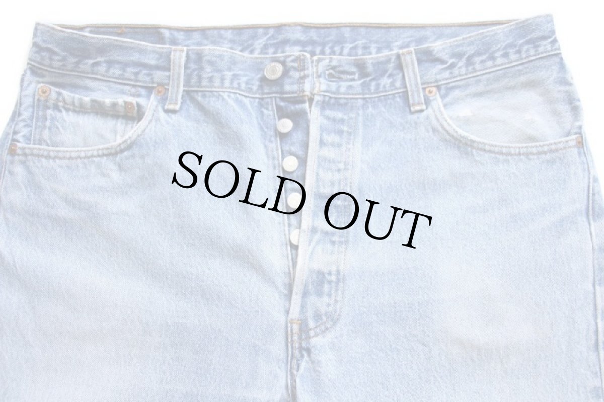 画像4: 90s USA製 Levi'sリーバイス 501 デニムパンツ w38 L34★120 (4)