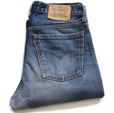 画像1: 90s ハンガリー製 Levi'sリーバイス 615 デニムパンツ ヒゲ w34 L32★ユーロ (1)