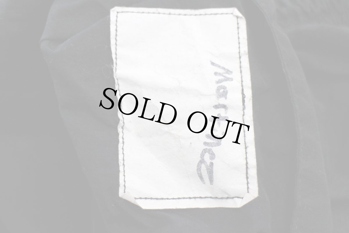 画像7: 16 米軍 U.S.ARMY ロゴ刺繍 APFU トレーニング ナイロンパンツ 黒 L/R★09 IPFU (7)