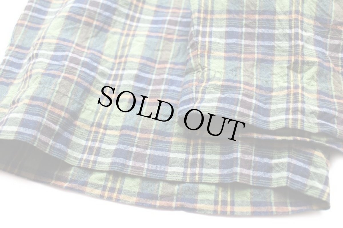 画像5: 00s ポロ ラルフローレン マドラスチェック コットン ショートパンツ 36★ショーツ (5)