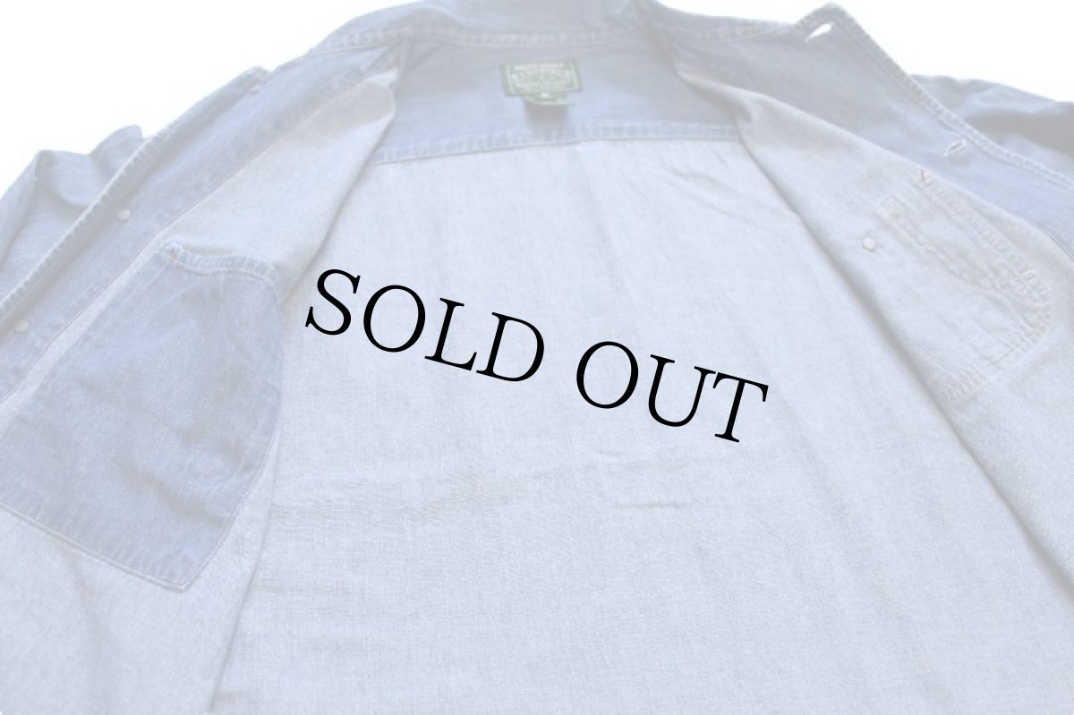 画像5: 80s POLO COUNTRY ポロ カントリー ラルフローレン デニムシャツ M (5)