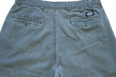 画像5: 90s USA製 DOCKERSドッカーズ ダック地 パンツ グリーングレー w33 L32★Levi'sリーバイス (5)