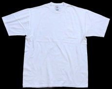 画像3: 90s USA製 RUSSELLラッセル MARETTI'S DELI バックプリント ヘビーウェイト コットンTシャツ 白 L (3)