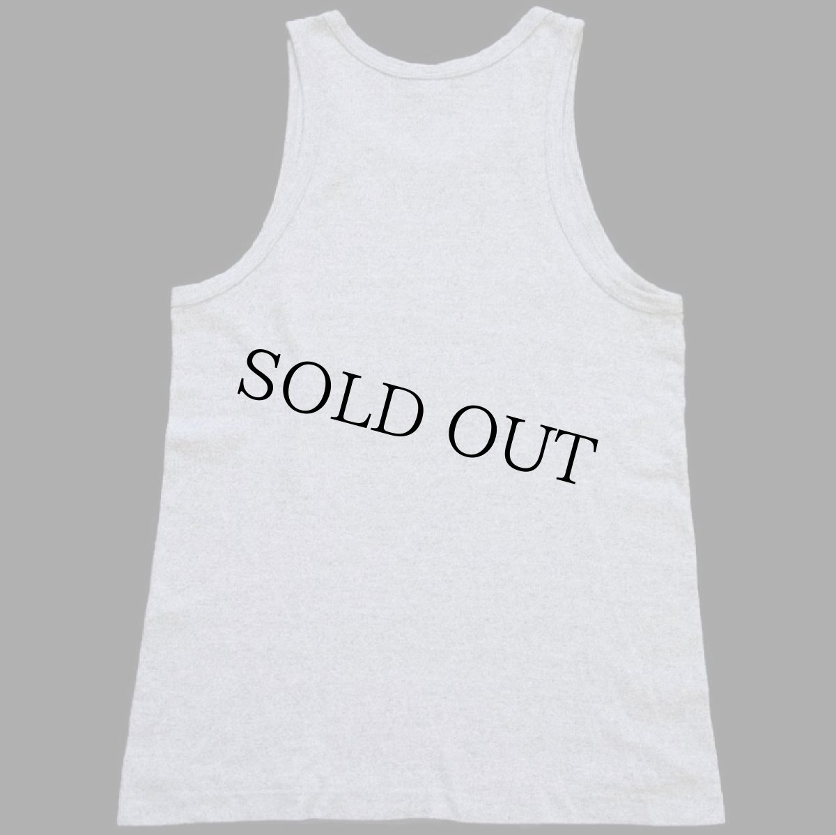 画像3: 80s イタリア製 Championチャンピオン スクリプト ロゴ タンクトップ 杢グレー M (3)