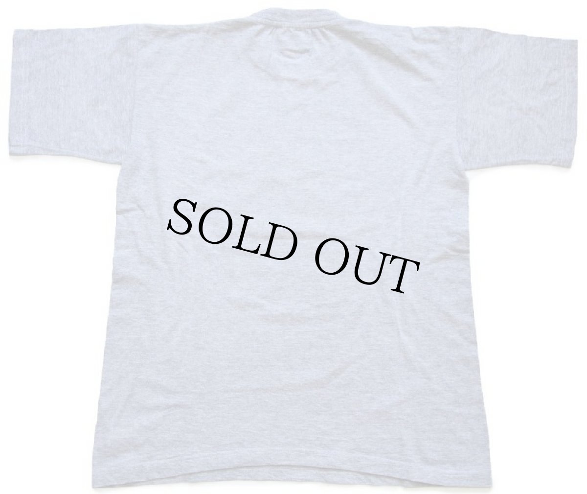 画像3: 00s il LAVORO DURO ucciso NESSUNO RISCHIARE? モンキー イラスト コットンTシャツ 杢グレー M (3)