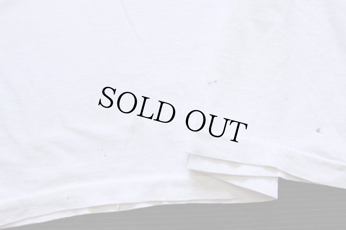 画像6: 80s USA製 COUCH POTATO イラスト コットンTシャツ 白 M (6)