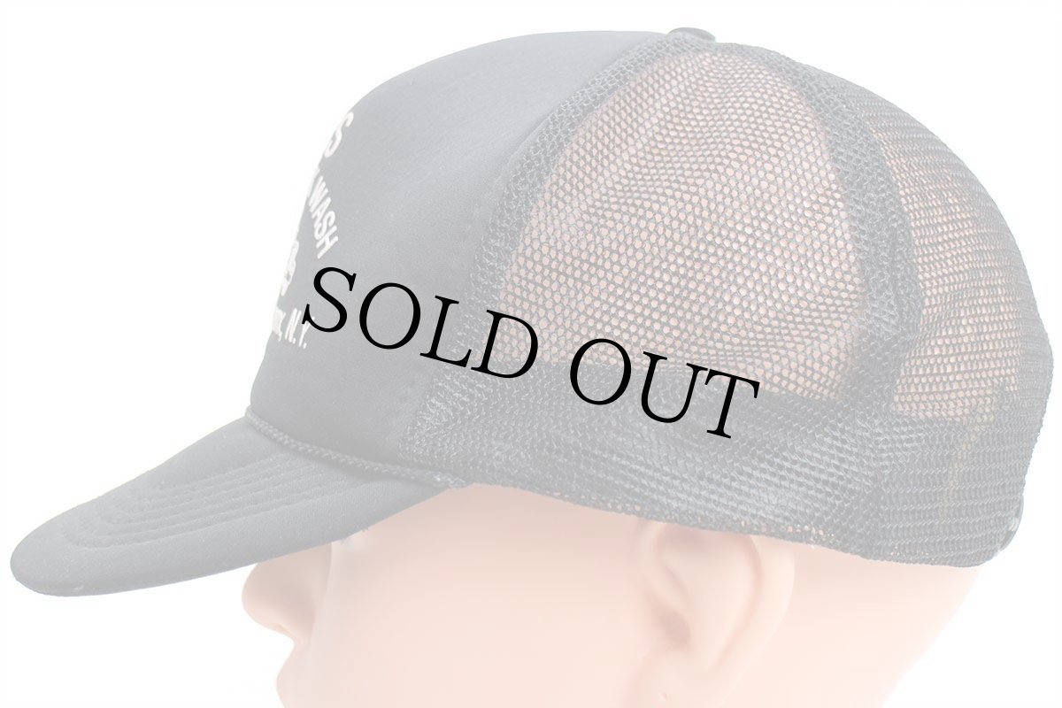 画像3: 90s PETE'S BRONX TRUCK WASH コンボイ トラック メッシュキャップ 黒 (3)