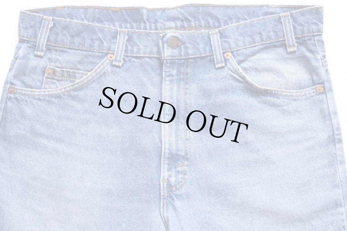 画像4: 90s USA製 Levi'sリーバイス ダメージ デニムパンツ ヒゲ w36 (4)