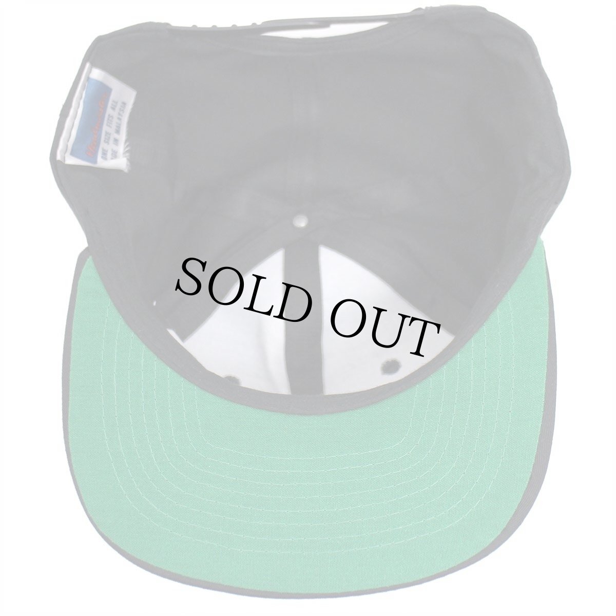 画像7: 90s マルコムX 刺繍 キャップ 黒 (7)