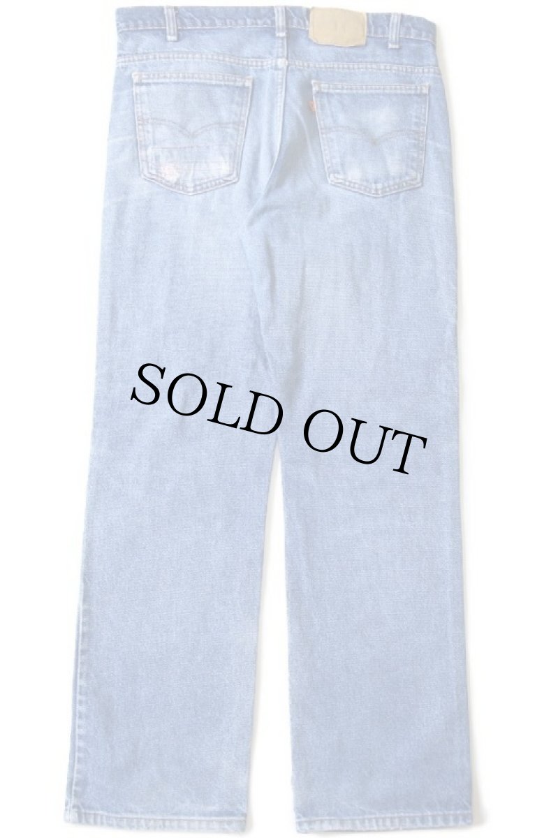 画像3: 90s USA製 Levi'sリーバイス ダメージ デニムパンツ ヒゲ w36 (3)