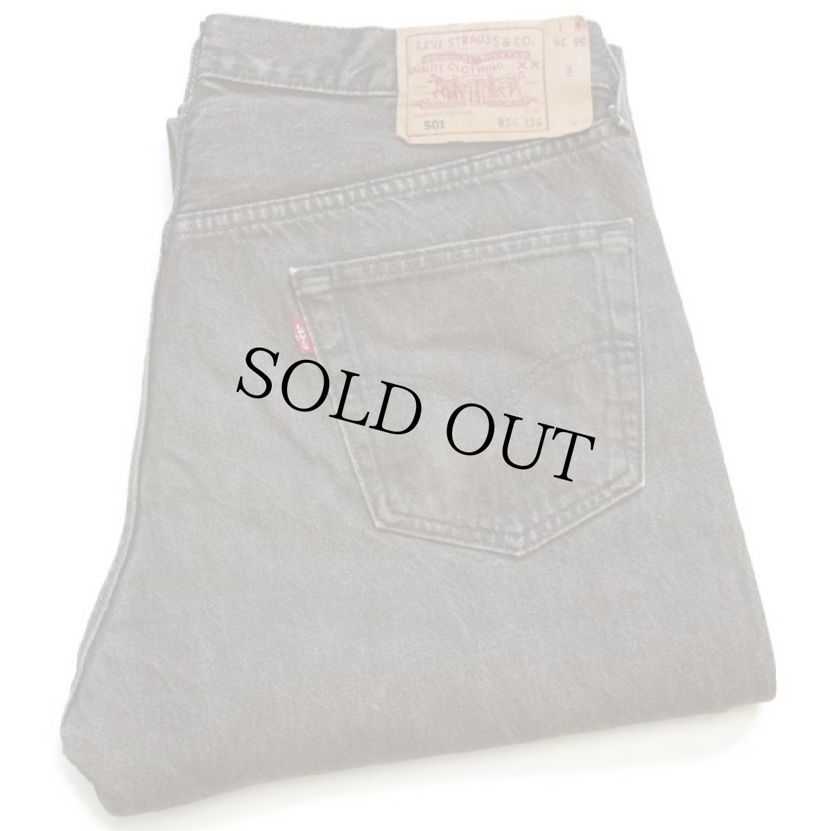 画像1: 00s スペイン製 Levi'sリーバイス 501 先染め ブラウン デニムパンツ W36★ユーロ (1)