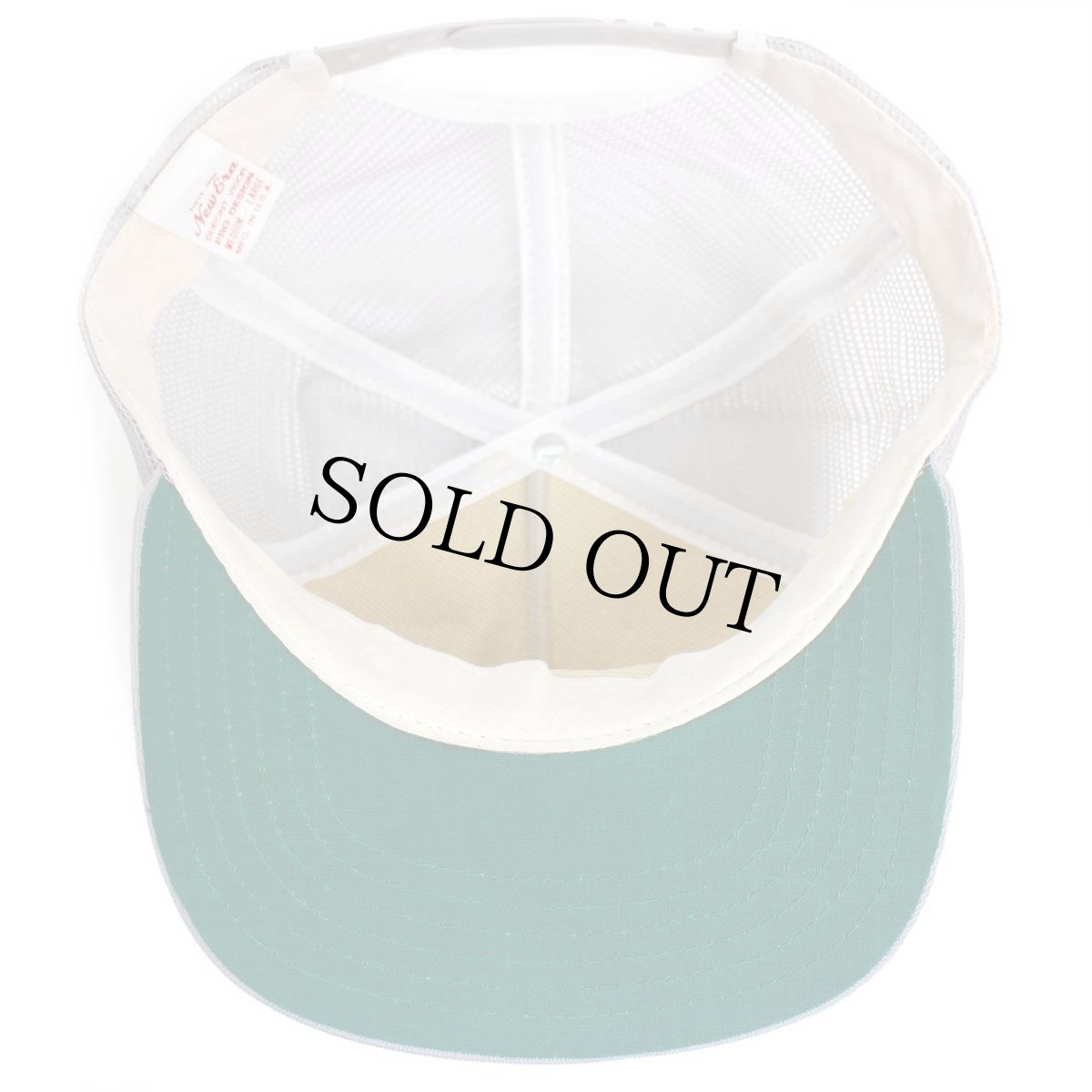 画像7: 80s USA製 NEW ERA THE HARTFORD STEAM BOILER INSPECTION AND INSURANCE CO. 蒸気機関車 メッシュキャップ グレー (7)