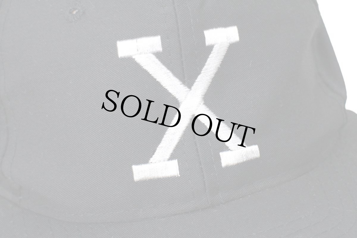 画像5: 90s マルコムX 刺繍 キャップ 黒 (5)