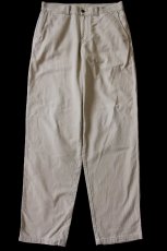 画像2: 90s patagoniaパタゴニア コットン キャンバス パンツ グレーベージュ 34 (2)