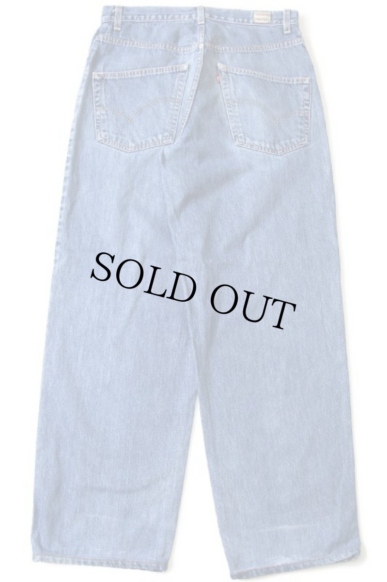 画像3: 00s メキシコ製 Levi'sリーバイス red tab 595 デニムパンツ w32 (3)