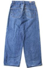 画像3: 00s メキシコ製 Levi'sリーバイス red tab 595 デニムパンツ w32 (3)
