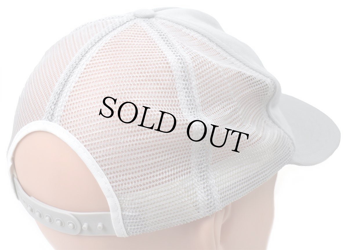 画像2: 80s USA製 NEW ERA THE HARTFORD STEAM BOILER INSPECTION AND INSURANCE CO. 蒸気機関車 メッシュキャップ グレー (2)