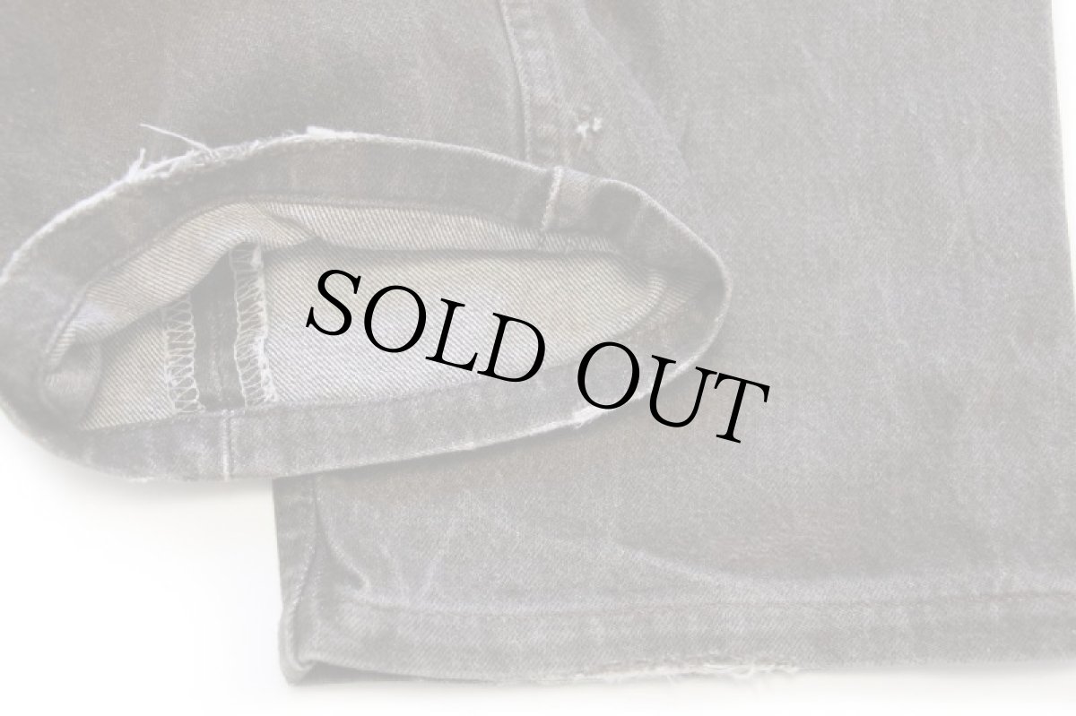 画像8: 00s スペイン製 Levi'sリーバイス 501 先染め ブラウン デニムパンツ W36★ユーロ (8)