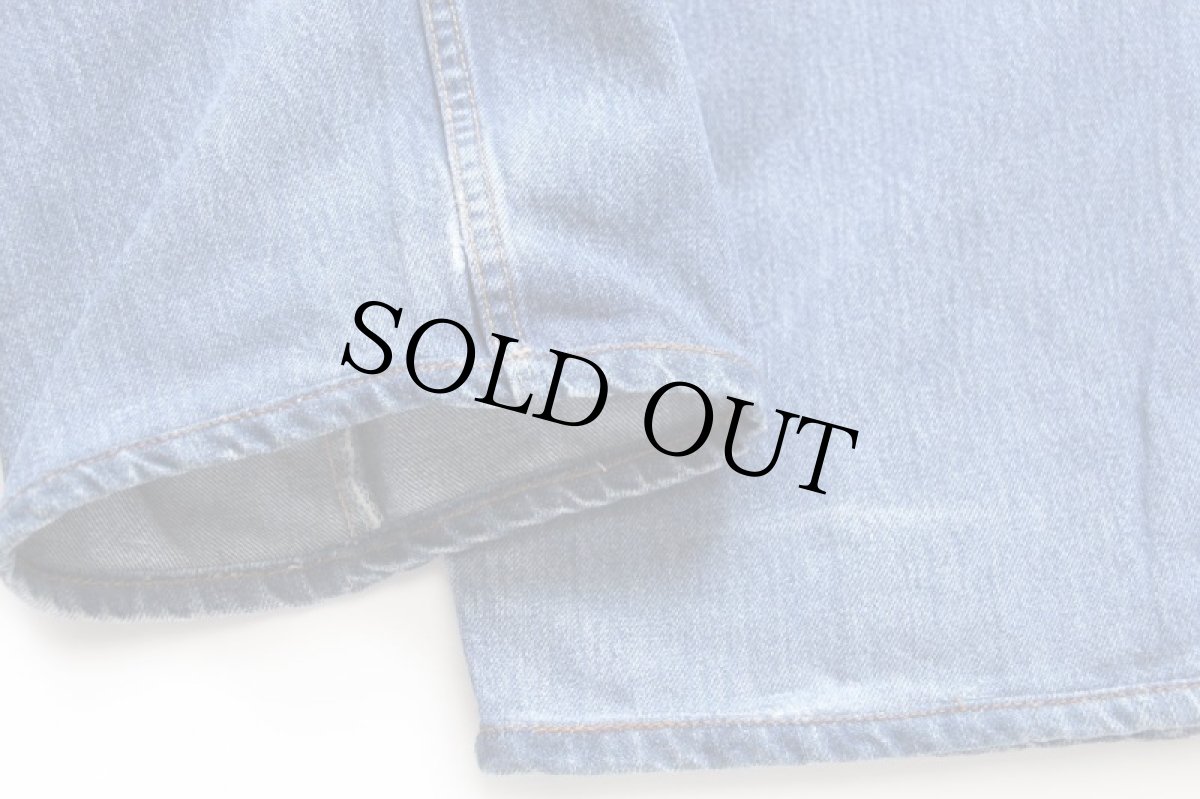 画像10: 00s メキシコ製 Levi'sリーバイス red tab 595 デニムパンツ w32 (10)