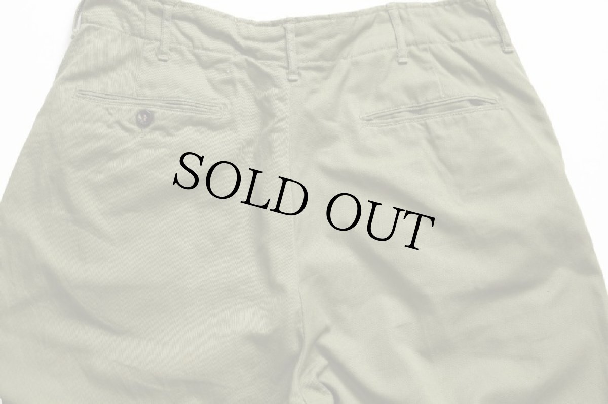 画像5: 60s BSA ボーイスカウト コットンツイル パンツ オリーブ w31 (5)