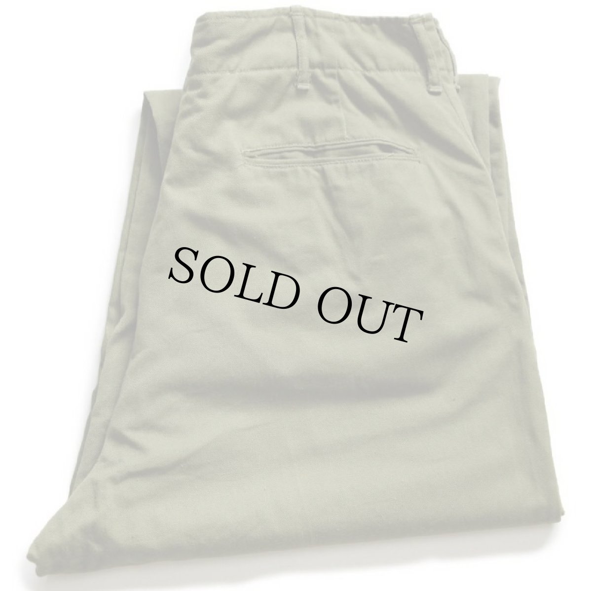 画像2: 60s BSA ボーイスカウト コットンツイル パンツ オリーブ w31 (2)