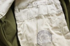 画像6: 60s BSA ボーイスカウト コットンツイル パンツ オリーブ w31 (6)