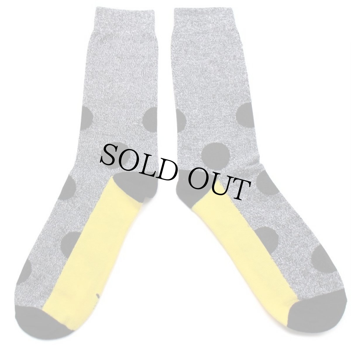 画像3: 未使用★Keith Haringキースへリング Hug アート ドット柄 ソックス 10-13★靴下 (3)