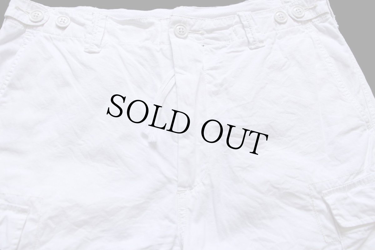 画像3: 00s ポロ ラルフローレン Shorts Drill Khaki コットン カーゴ ショートパンツ 白 32★ショーツ (3)