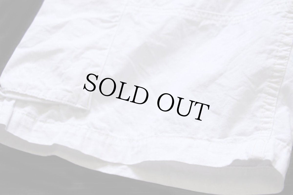 画像6: 00s ポロ ラルフローレン Shorts Drill Khaki コットン カーゴ ショートパンツ 白 32★ショーツ (6)