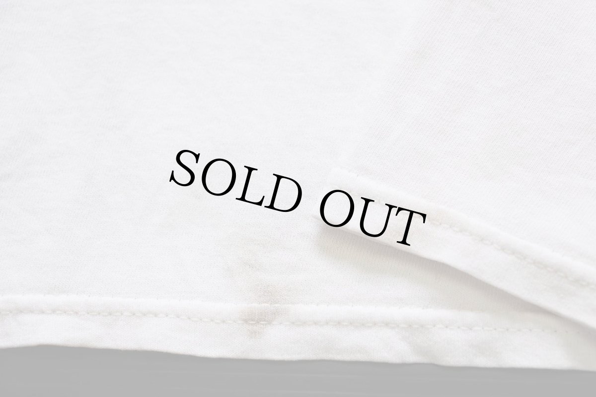 画像7: 00s The Simpsons シンプソンズ AMERICAN DONUT ドーナツ コットンTシャツ 生成り XL (7)