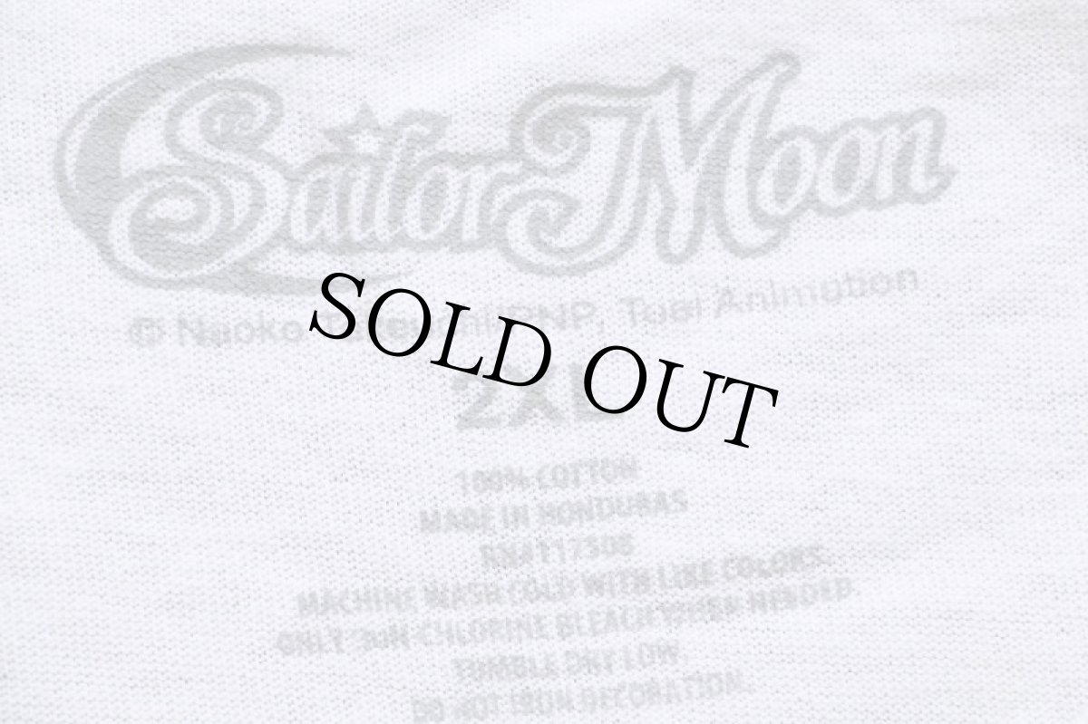 画像4: Sailor Moon 美少女戦士セーラームーン 月野うさぎ コットンTシャツ 白 2XL★特大 (4)