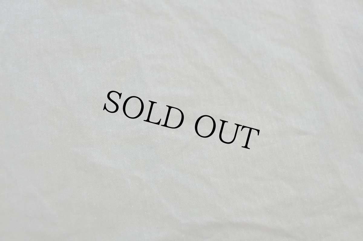 画像5: ハンドメイド HBT ヘリンボーンツイル バラックバッグ オリーブ★ランドリーバッグ (5)