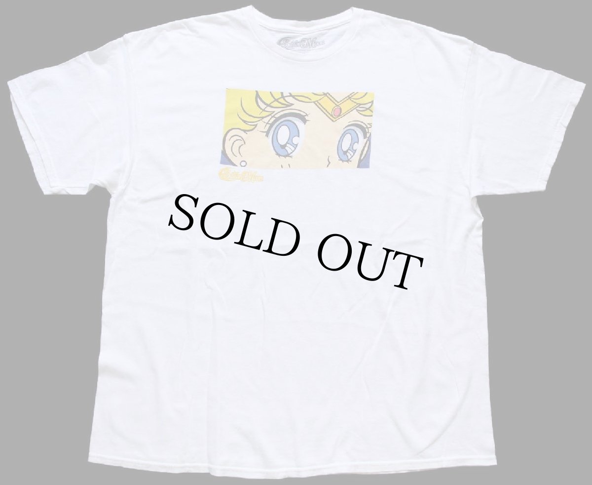 画像2: Sailor Moon 美少女戦士セーラームーン 月野うさぎ コットンTシャツ 白 2XL★特大 (2)