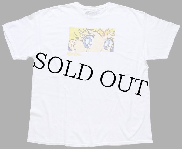 Sailor Moon 美少女戦士セーラームーン 月野うさぎ コットンTシャツ 白