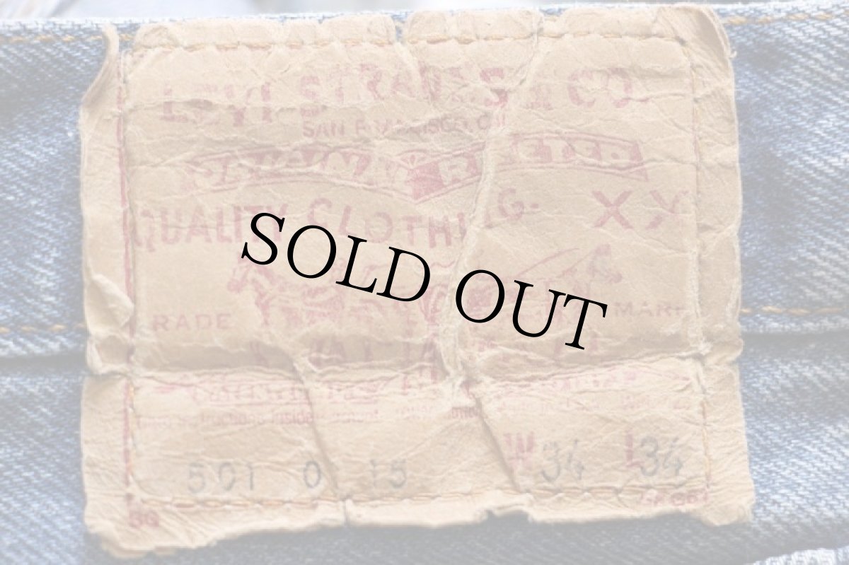 画像6: 80s USA製 Levi'sリーバイス 501 ペンキ飛び デニムパンツ w34 L34★118 (6)