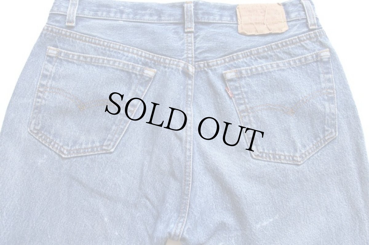 画像5: 80s USA製 Levi'sリーバイス 501 ペンキ飛び デニムパンツ w34 L34★118 (5)