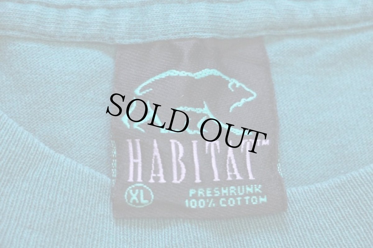 画像4: 90s USA製 HABITAT ドリームキャッチャー アート 両面プリント コットンTシャツ 緑 XL (4)