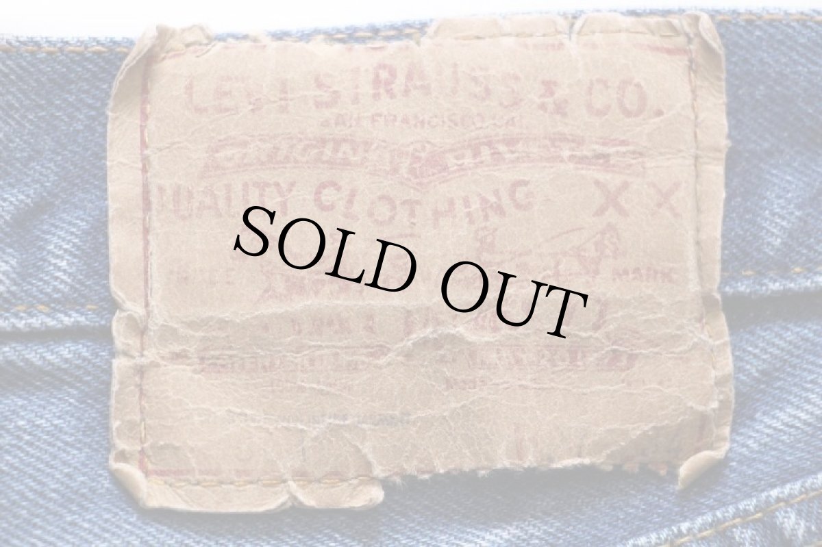 画像6: 70s USA製 Levi'sリーバイス 501 66後期 デニムパンツ W27 (6)