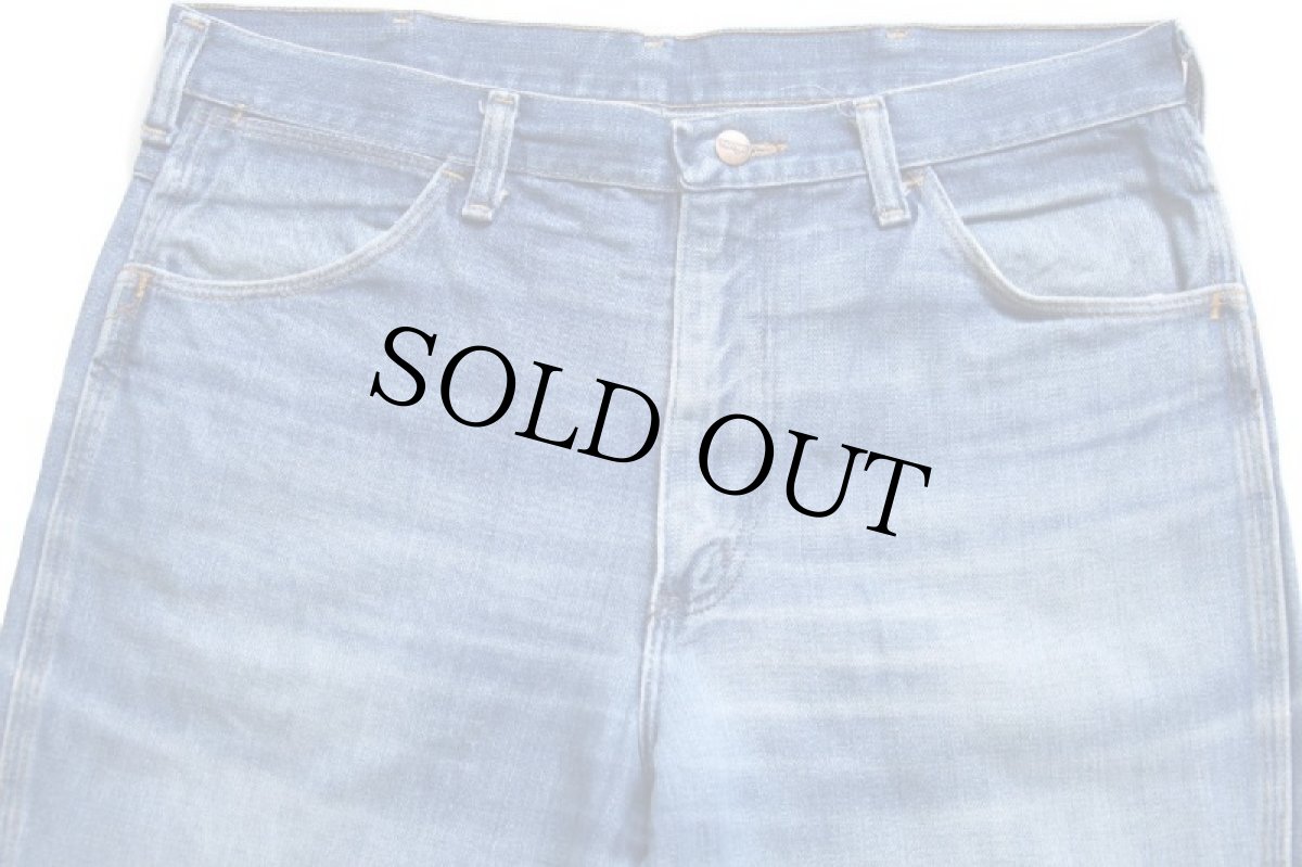 画像4: 70s USA製 Wranglerラングラー 925DEN フレア デニムパンツ ヒゲ w36 (4)