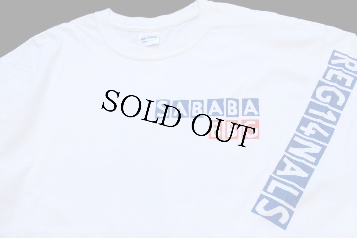 画像3: SABABA BBG テキサス ティガー 両面&袖プリント コットン 長袖Tシャツ 白 L (3)