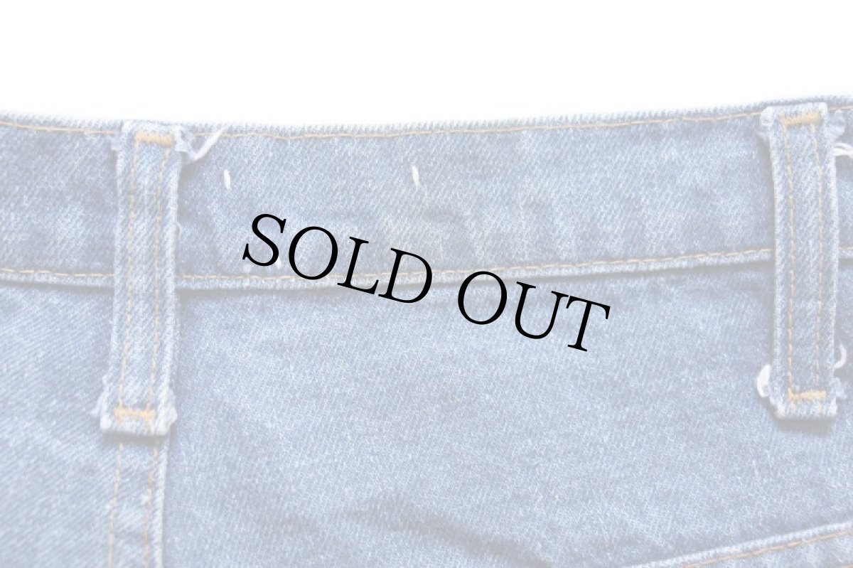 画像9: 80s JCPenney PLAIN POCKETS フレア デニムパンツ w36 (9)